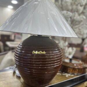 Mocha Ridge Chocolate Lamp